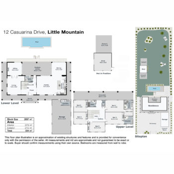 Listing image for 12 Casuarina Drive, Little Mountain  QLD  4551