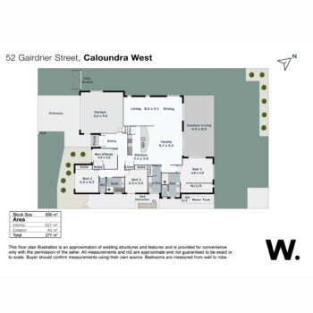 Listing image for 52 Gairdner Street, Caloundra West  QLD  4551