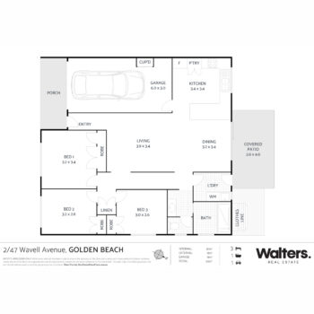 Listing image for 2/47 Wavell Avenue, Golden Beach  QLD  4551