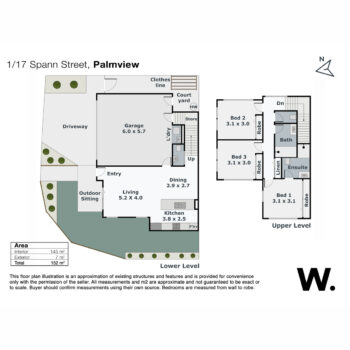 Listing image for 1/17 Spann Street, Palmview  QLD  4553